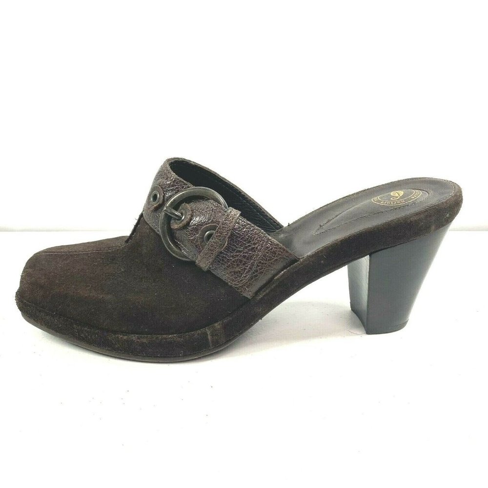 Nurture Foxtail Brown Suede Leather Shoes Womens Size 8M
